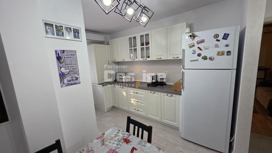 apartament decomandat 3 camere, 76 mp, mobilat, centrala, AC - 3