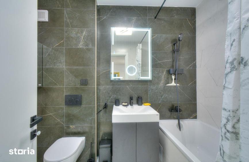 Apartament 2 camere Titan Astorium Garden piscina - terasa totul nou - 15