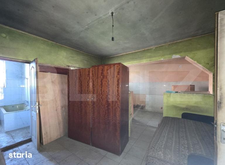 Casă cu 2 camere cu Teren 3043 Mp în Păulești