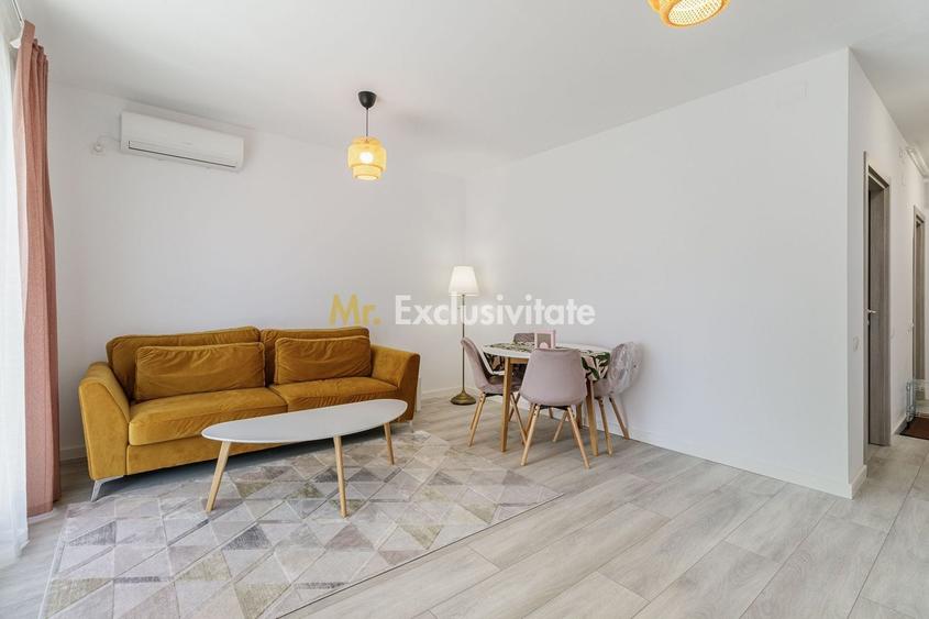 Apartament cu 2 camere decomandat, mobilat în Calea Călărașilor