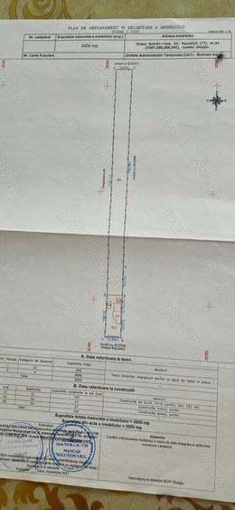 Casă cu 6 camere cu Teren 3500 Mp în Bolintin-Vale