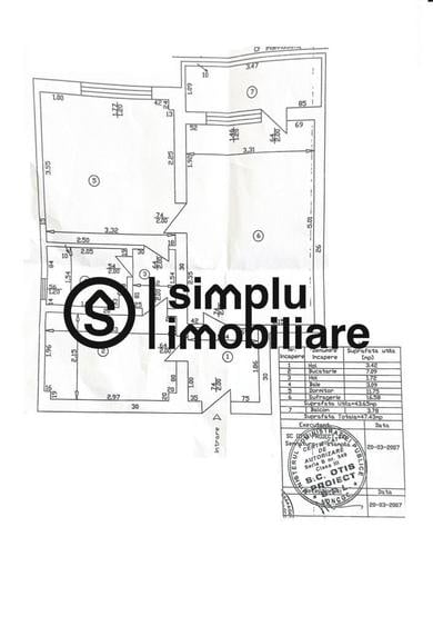 Apartament cu 2 camere decomandat în Calea București