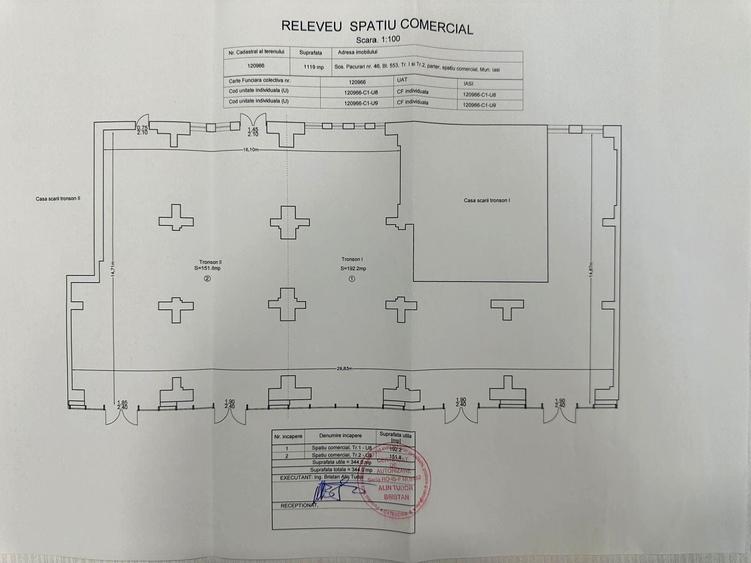 Spațiu comercial, de 345 mp, în Păcurari