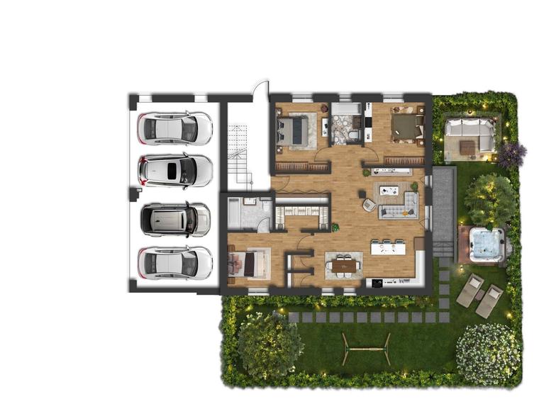Apartament cu 4 camere în Remetea