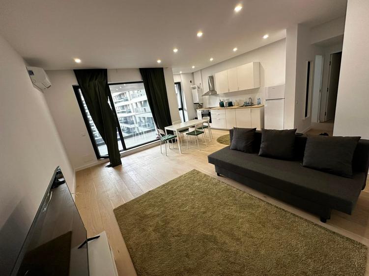 Apartament cu 2 camere semidecomandat în Aviației