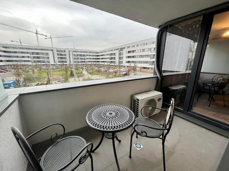 Apartament cu 2 camere semidecomandat, mobilat în Chitila