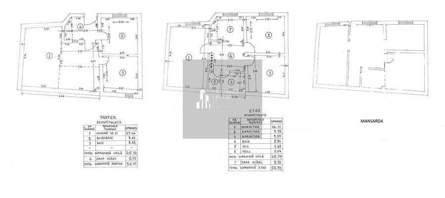 Apartament cu 7 camere, mobilat în Unirii