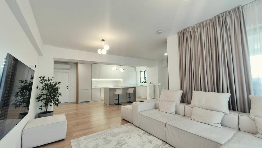 Apartament cu 3 camere decomandat, mobilat în Aviației