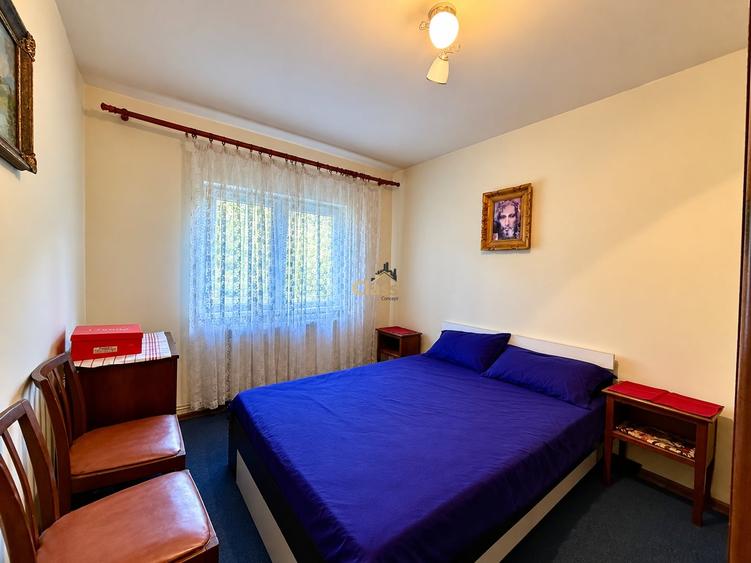 Apartament cu 3 camere decomandat, mobilat în Plopilor