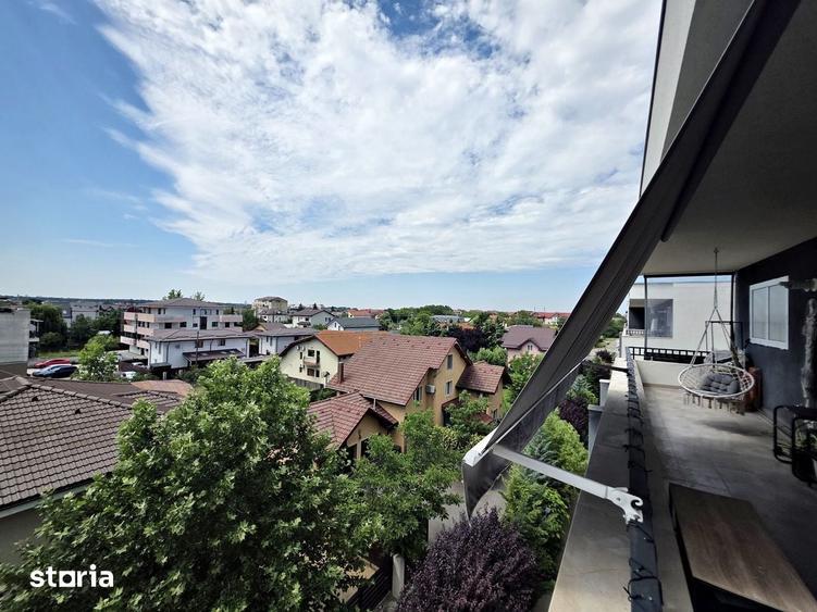 Apartament cu 3 camere semidecomandat în Snagov