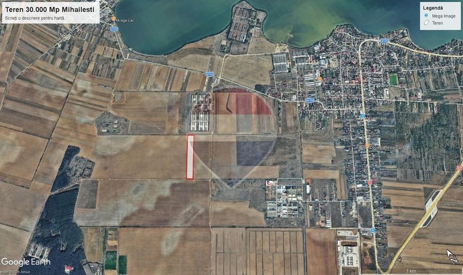 Teren Construcții intravilan de 30000 mp, în Central