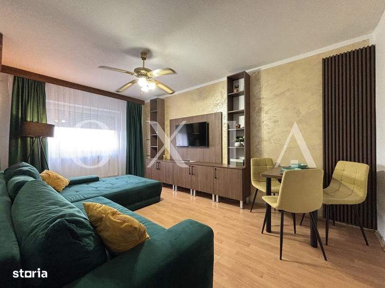 Apartament cu 2 camere semidecomandat în Lipovei