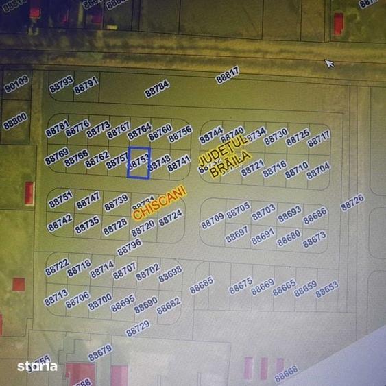Teren de 300 mp, în Chiscani