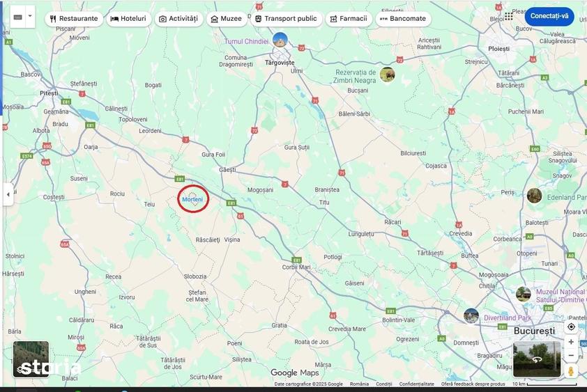Teren de 15977 mp, în Morteni