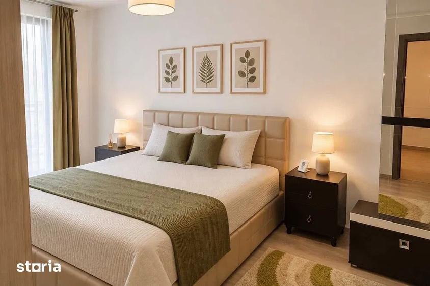 Apartament cu 2 camere semidecomandat, mobilat în Mărăști