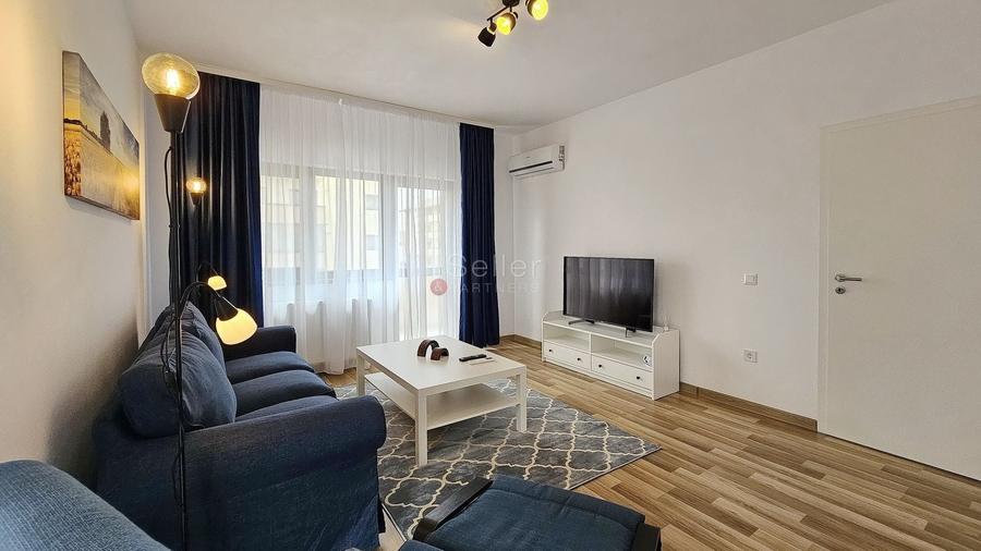 Apartament cu 2 camere decomandat, mobilat în Sânpetru