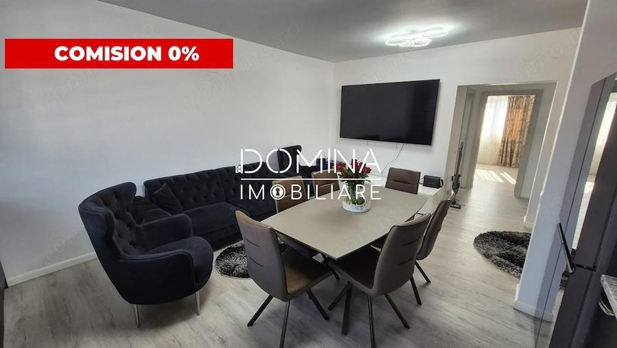 Apartament cu 3 camere decomandat în Primăverii