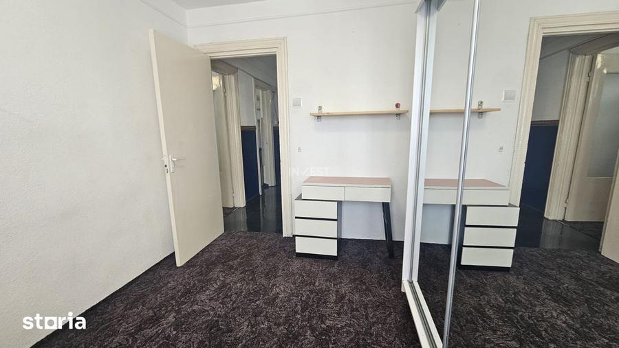 Apartament cu 2 camere decomandat, mobilat în Hala Centrală