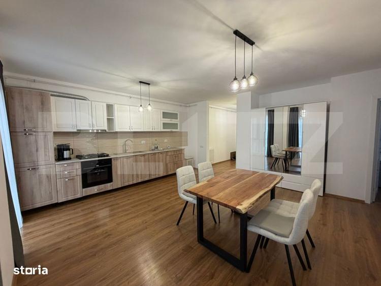 Apartament cu 3 camere semidecomandat în Florești