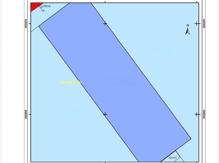 Teren Construcții intravilan de 3050 mp, în Vest