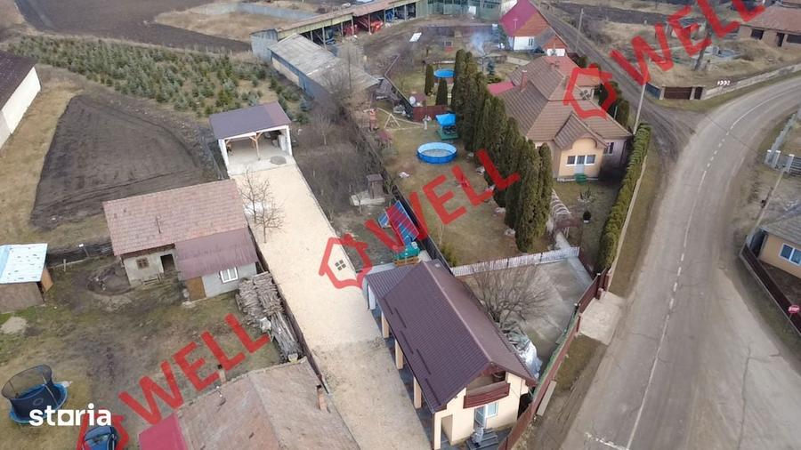 Casa cu 2 niveluri de vanzare in Martineni, la drumul principal! - 14