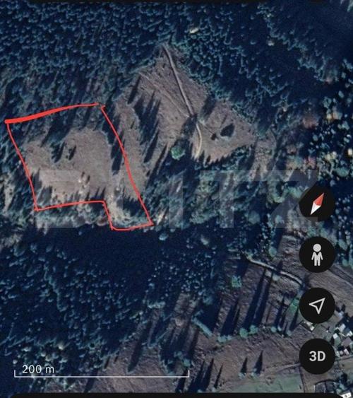 Teren extravilan de 13834 mp, în Exterior Vest