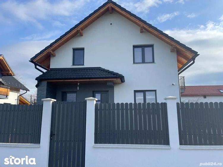 Vanzare casa moderna 4 camere,2 bai mobilata utilata la cheie Sacele - 1