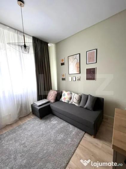 Apartamnt cu o camera, 21 mp, complet renovat, zona Calea F - 1