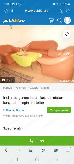 Garsonieră în Barieră