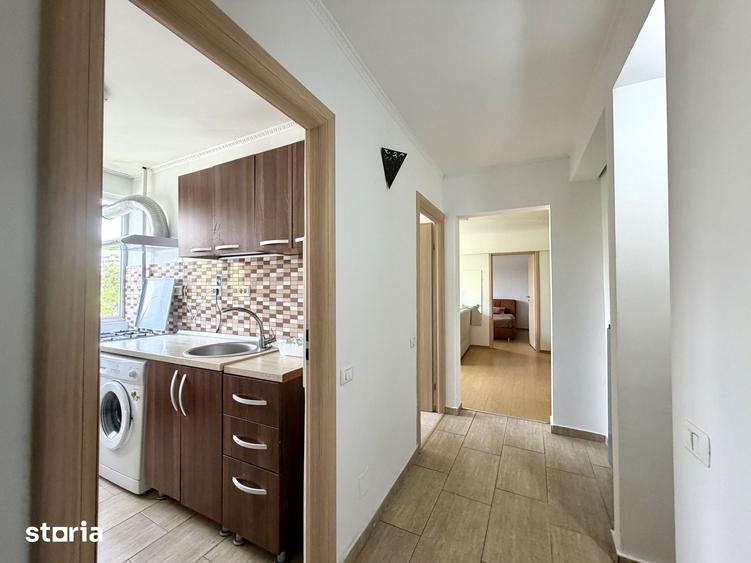Apartament cu 2 camere semidecomandat, mobilat în Timpuri Noi