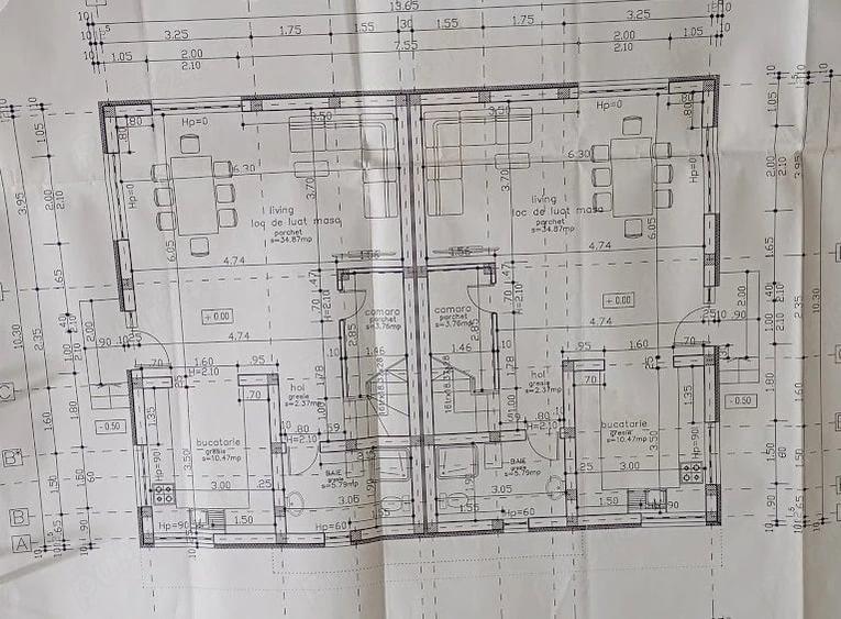 Casă cu 6 camere cu Teren 242 Mp în Central