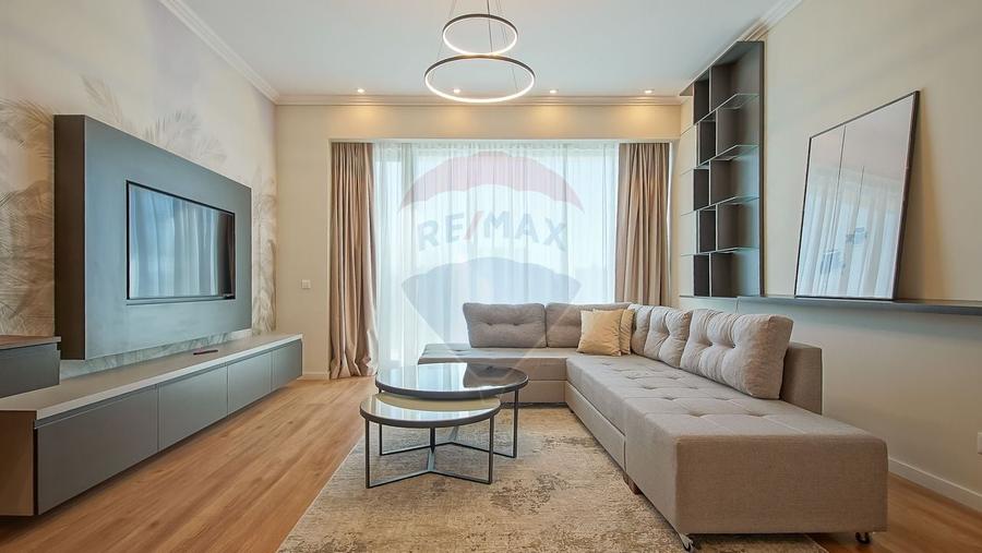 Apartament cu 2 camere decomandat, mobilat în Blumăna