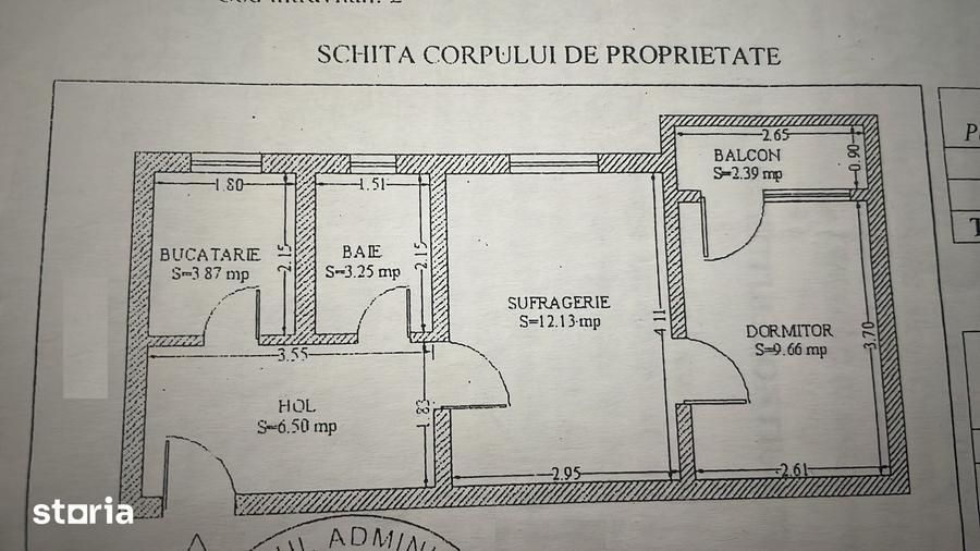 Apartament cu 2 camere în Tomis Nord