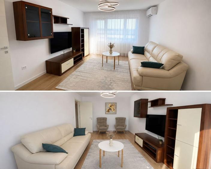 Apartament cu 3 camere decomandat, mobilat în Tomis III