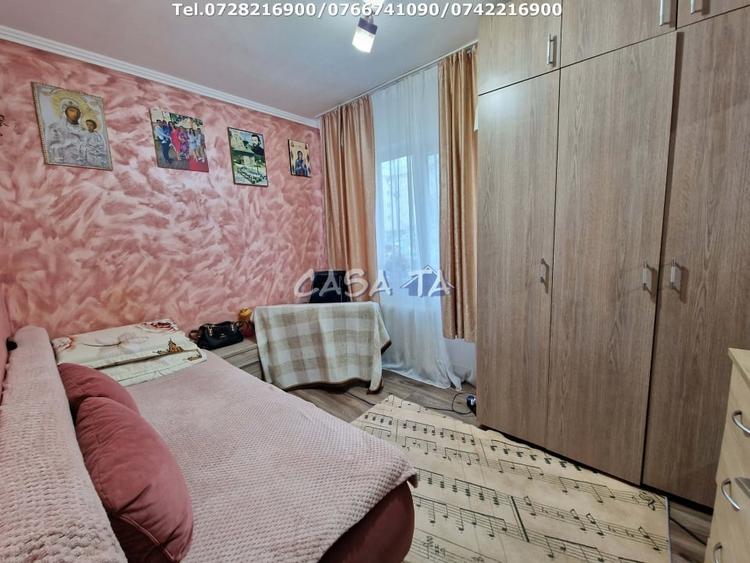 Apartament cu 3 camere decomandat, mobilat în 9 Mai