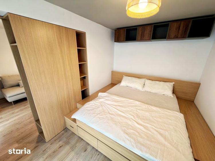Apartament cu 2 camere, mobilat în Tei