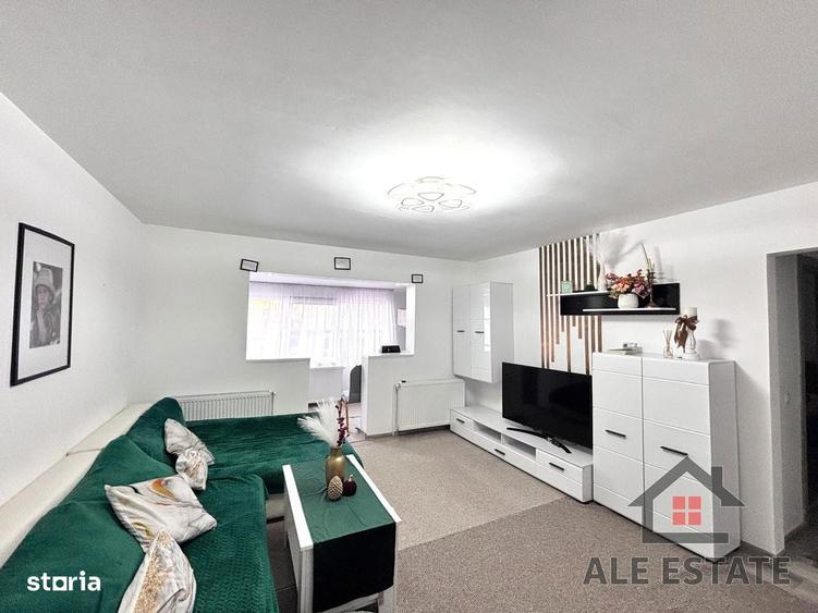 Apartament renovat 3 camere, 77mp, mobilat, Campia Turzii + Parcare - 4