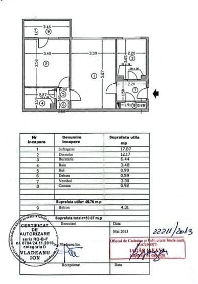Apartament 2 CAMERE-METROU-1-DECEMBRIE - 1