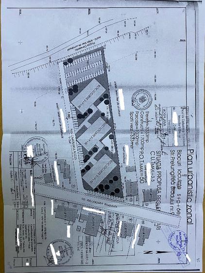 Teren Construcții intravilan de 3333 mp, în Mioriței