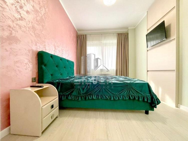 Apartament cu 2 camere semidecomandat, mobilat în Florești