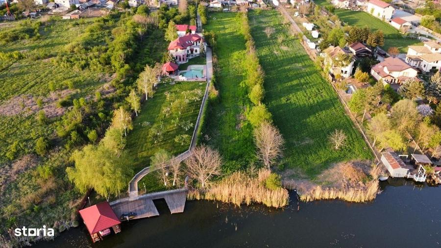 vanzare teren cu deschidere lac Snagov - 1