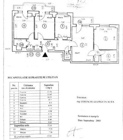 Mărgeanului-Bârcǎ | 4 camere | 86mp | et 3 | renovat | 141.500 euro - 8