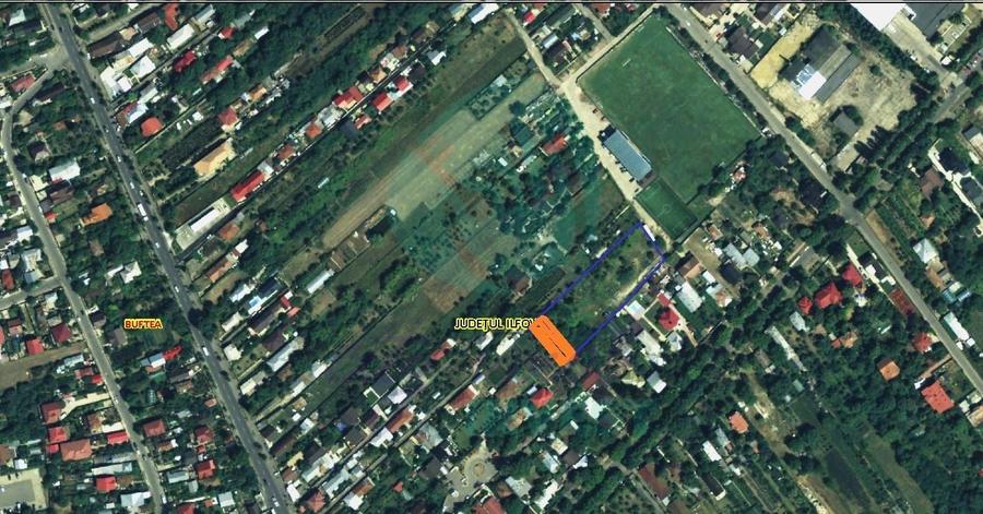 Teren Construcții intravilan de 1000 mp, în Central