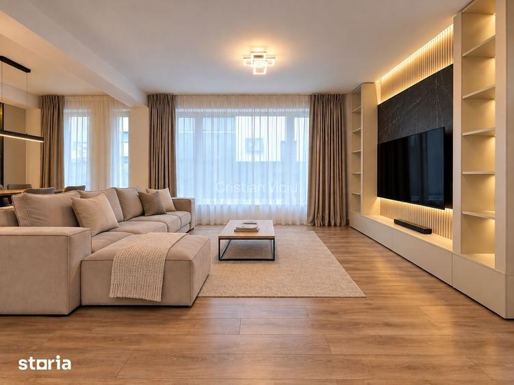 Casa de inchiriat Tunari AeroCity, 3 dormitoare, 3 bai, curte 400m