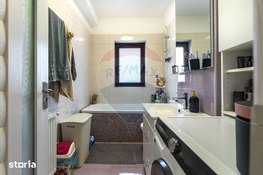 Apartament cu 2 camere decomandat, mobilat în Sânpetru