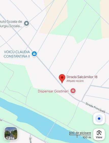 Spațiu comercial, în Gostinari
