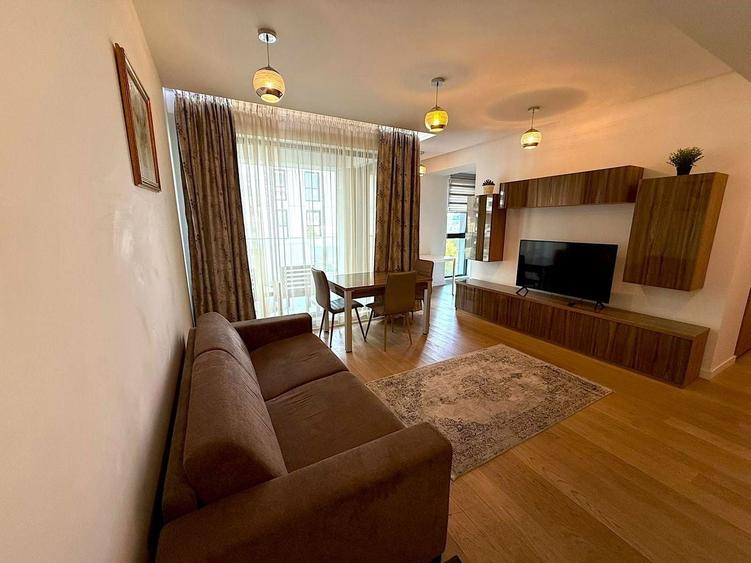 Apartament cu 2 camere decomandat, mobilat în Herăstrău