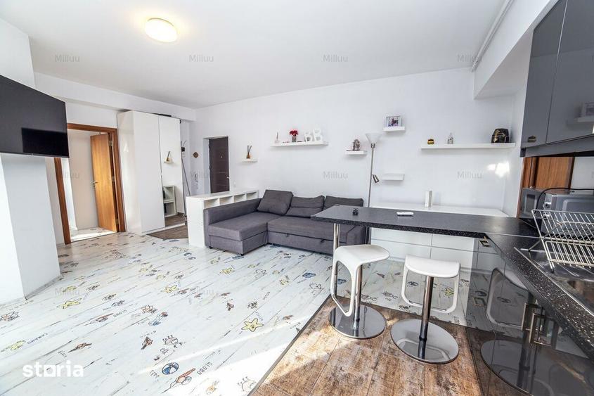Apartament cu 3 camere semidecomandat, mobilat în Dămăroaia