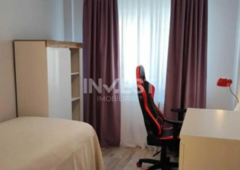 Apartament cu 3 camere decomandat, mobilat în Dacia
