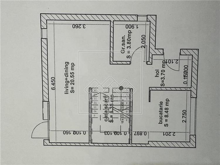 Duplex cu 3 camere cu Canalizare în Șelimbăr